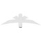 Ekena Millwork Davenport Architectural Grade PVC Gable Bracket, 48"W x 14"H x 2"D x 4"F, 7/12 Pitch GBP048X14X0204DAV00 - alternate 3
